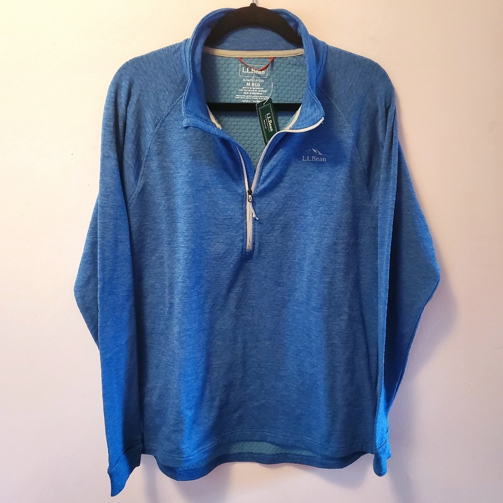 L.L. Bean 1/4 Zip Adventure Grid Fleece [NWT]